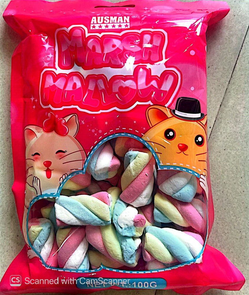 Ausman marshmallow twist bag