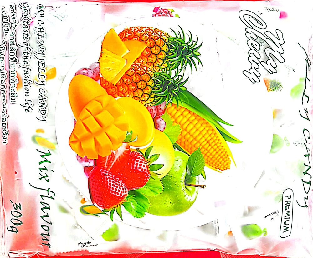 My Chewy Jelly Candy mix flavour packet